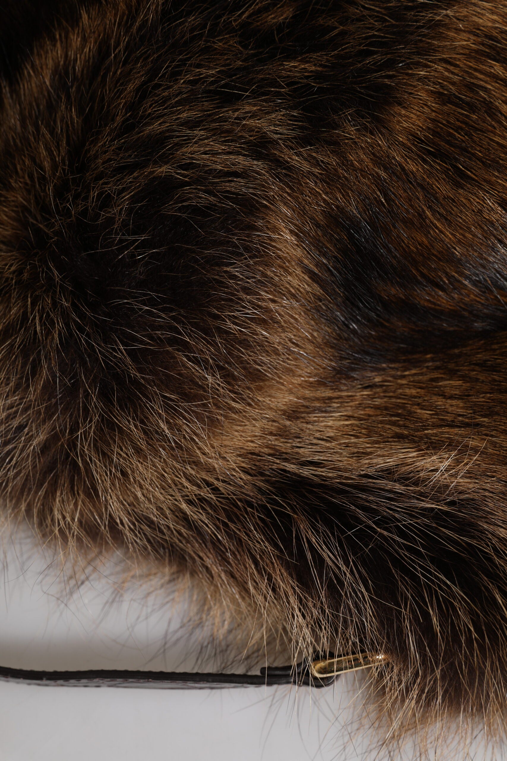 Dolce & Gabbana Brown Fur Women Bucket Hat | Regal Royce