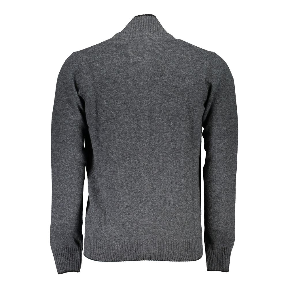 North Sails Grigio Poliammide Men Cardigan | Regal Royce