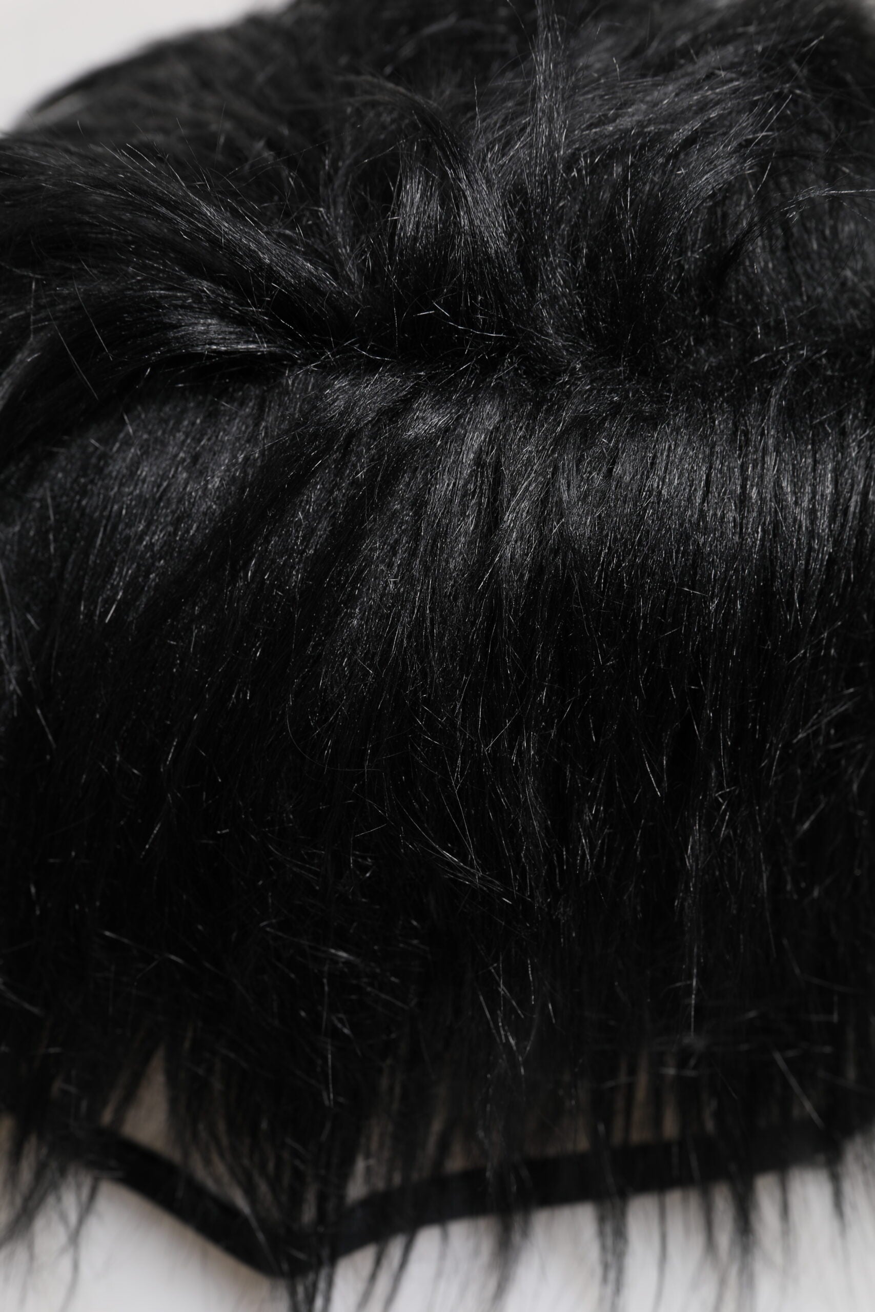 Dolce & Gabbana Black Faux Fur Bucket Hat | Regal Royce