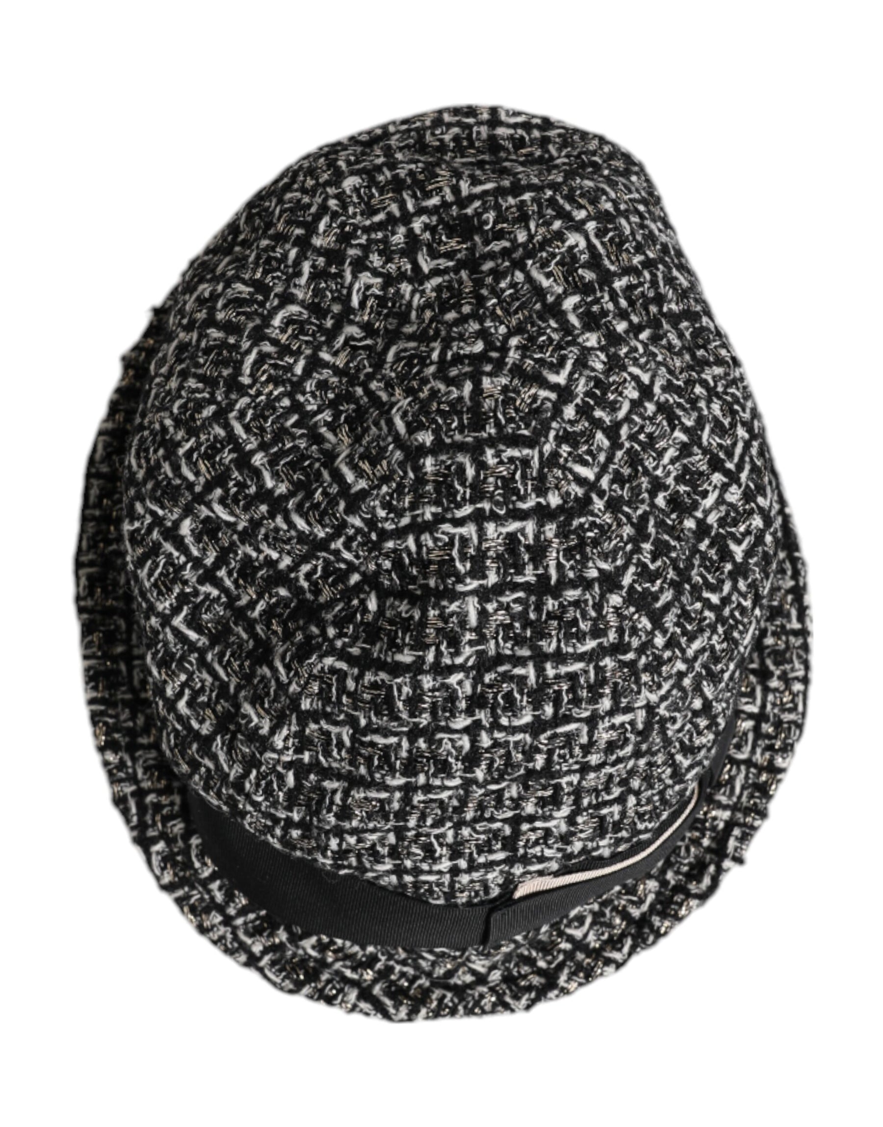 Dolce & Gabbana Black Cotton Blend Bucket Hat | Regal Royce