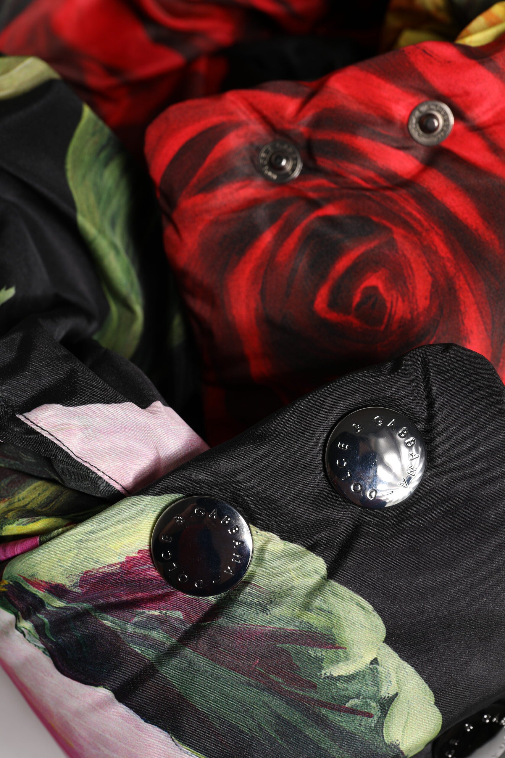 Dolce & Gabbana Black Floral Print Whole Head Wrap Hat | Regal Royce