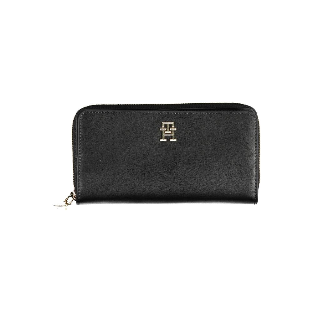 Tommy Hilfiger Nero Poliuretano Women Wallet | Regal Royce
