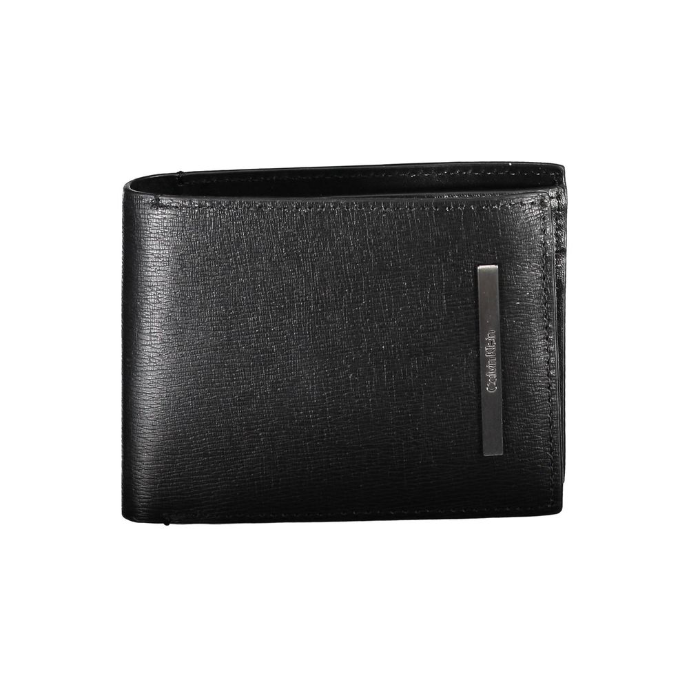 Calvin Klein Black Eco-Leather Men Wallet | Regal Royce