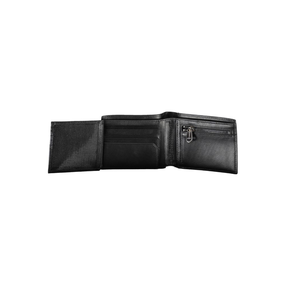 Calvin Klein Black Eco-Leather Men Wallet | Regal Royce