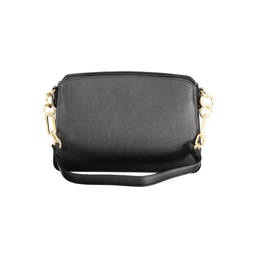 Mario Valentino Black Polyethylene Handbag