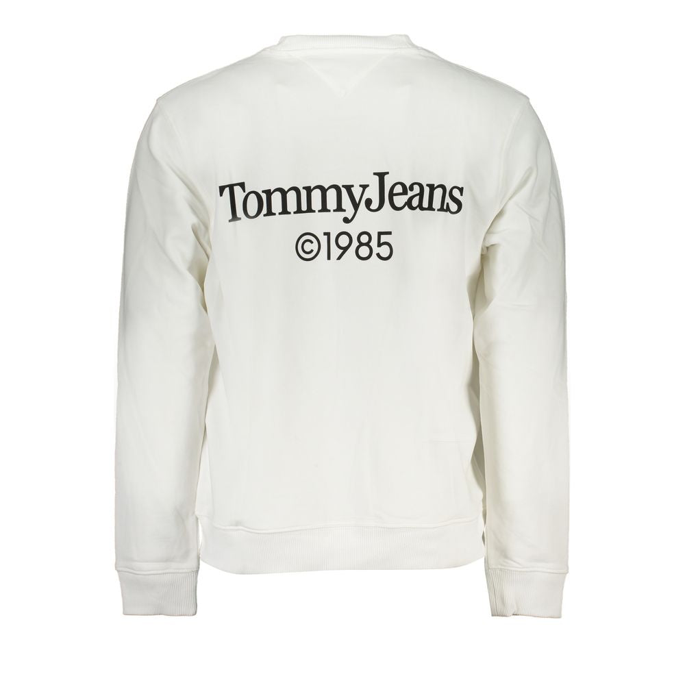 Tommy Hilfiger White Cotton Men's Sweatshirt | Regal Royce