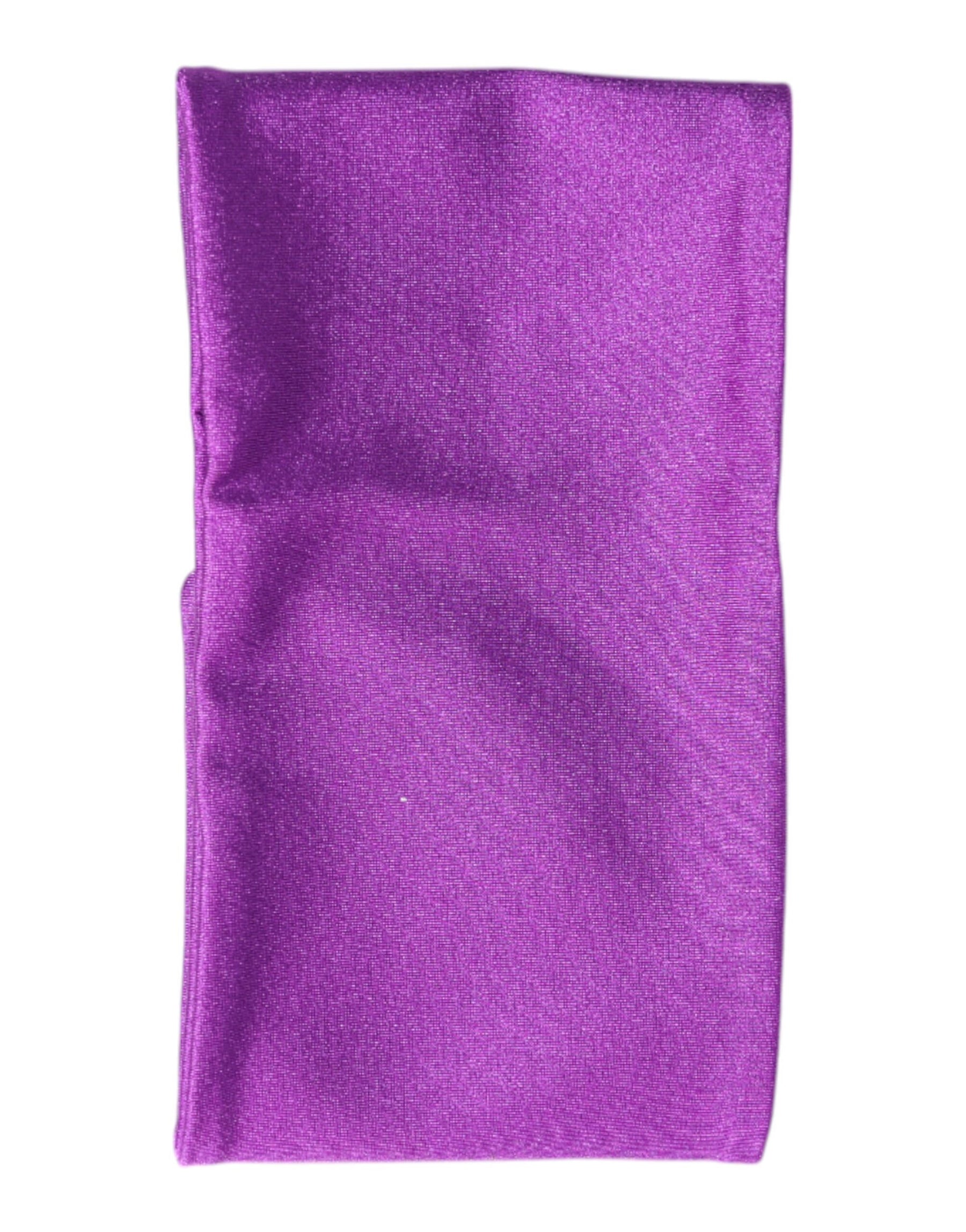 Dolce & Gabbana Purple Nylon Stretch Women Neck Warmer Scarf | Regal Royce