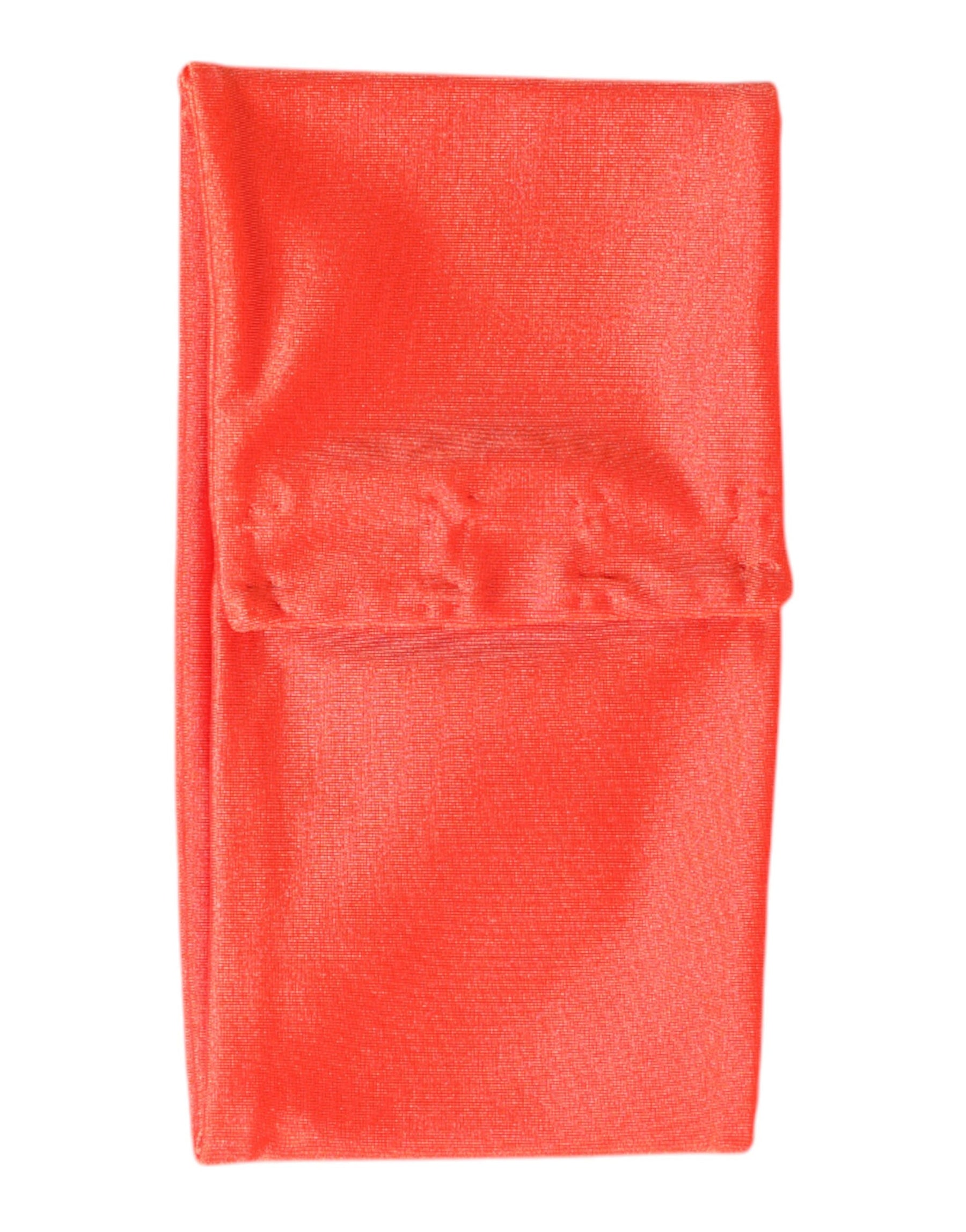 Dolce & Gabbana Orange Nylon Stretch Women Neck Warmer Scarf | Regal Royce