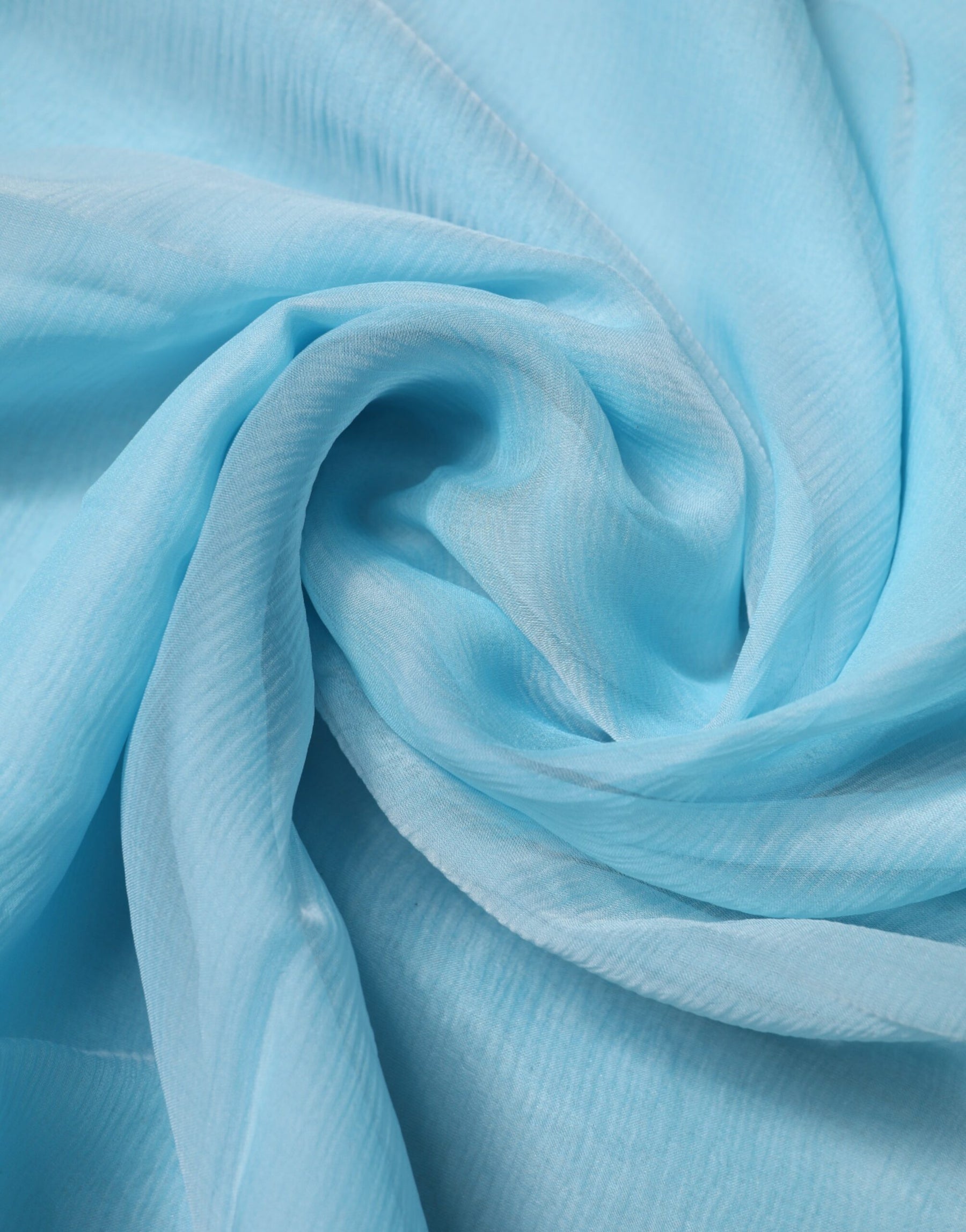 Dolce & Gabbana Light Blue Silk Rectangle Wrap Shawl Scarf | Regal Royce