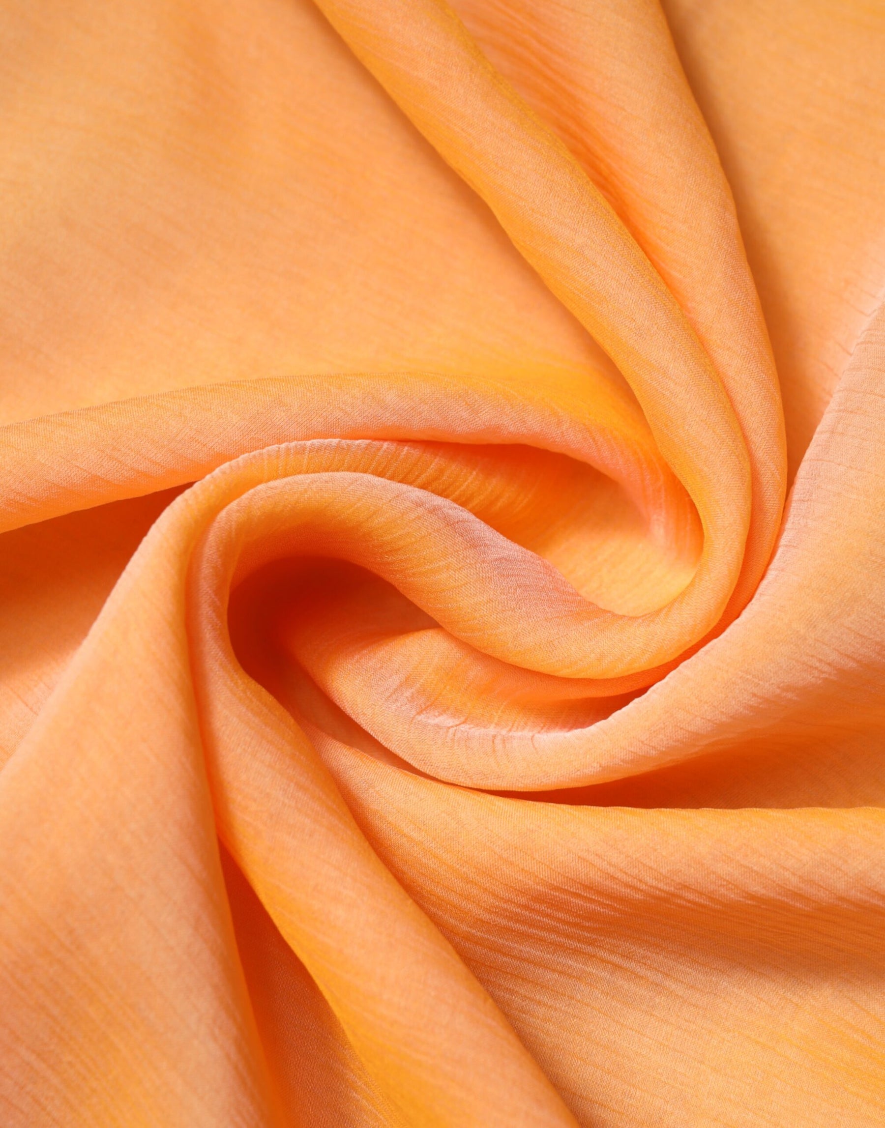 Dolce & Gabbana Orange Silk Rectangle Wrap Shawl Scarf | Regal Royce