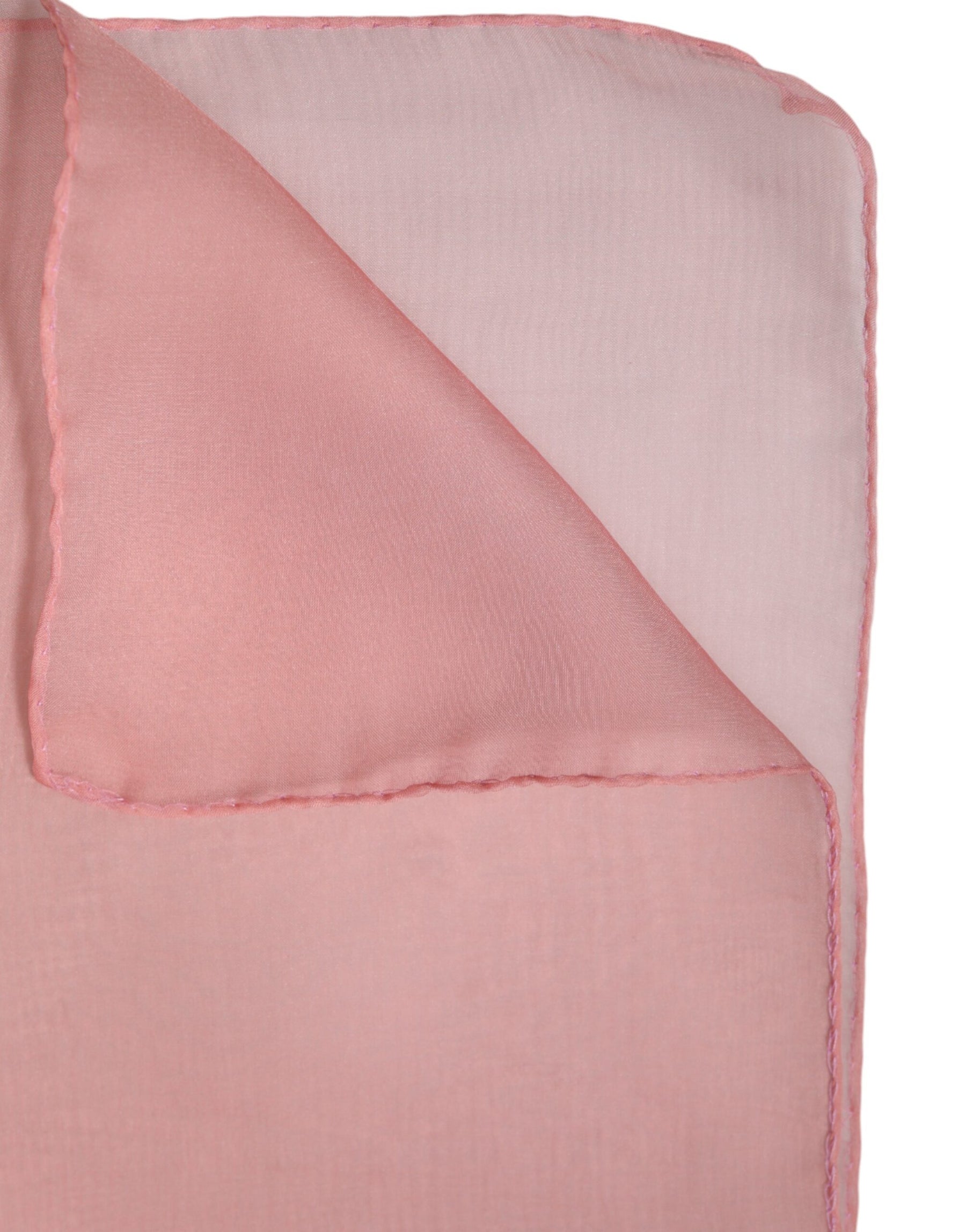 Dolce & Gabbana Pink Silk Rectangle Women Wrap Shawl Scarf | Regal Royce