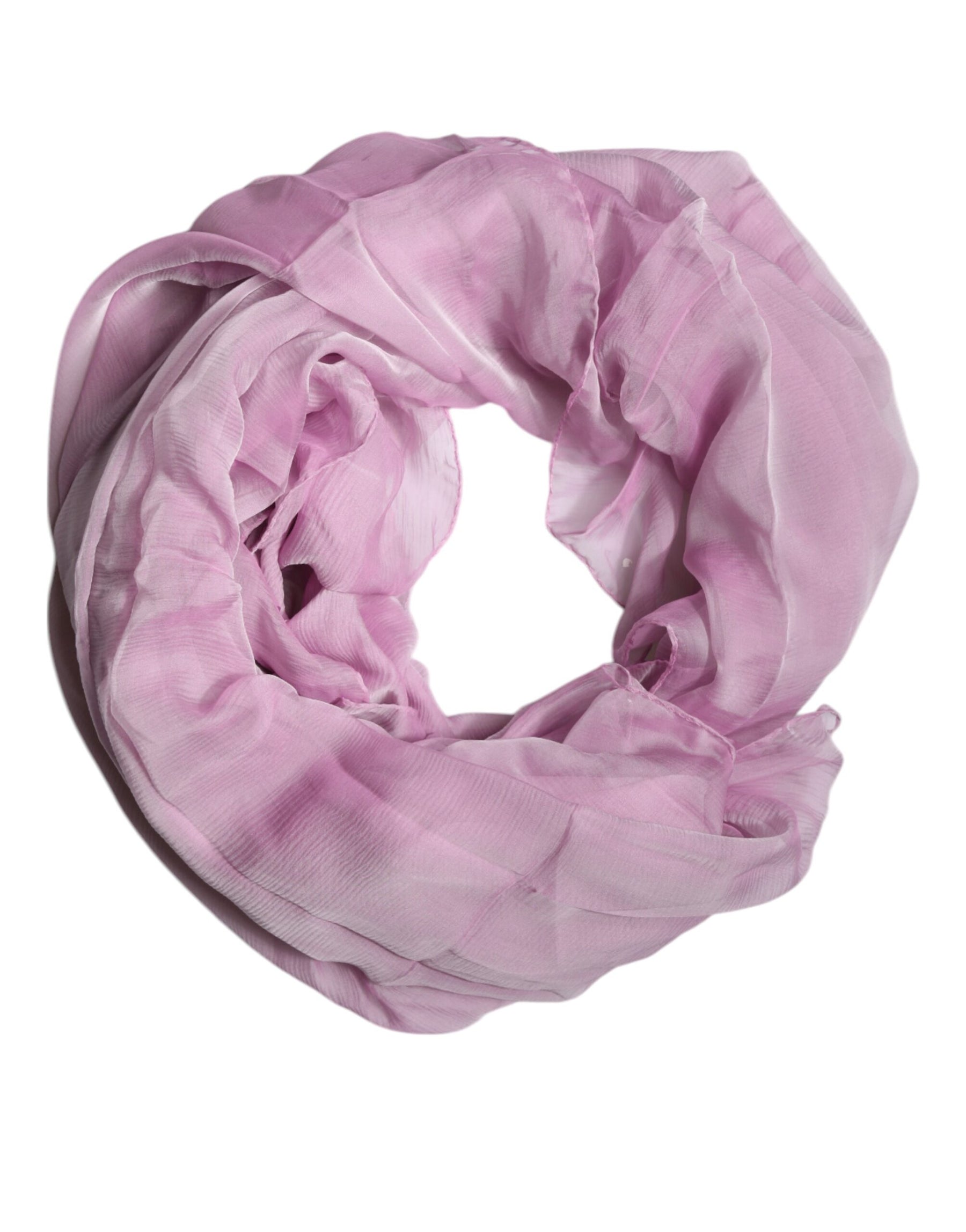 Dolce & Gabbana Pink Silk Rectangle Women Wrap Shawl Scarf | Regal Royce