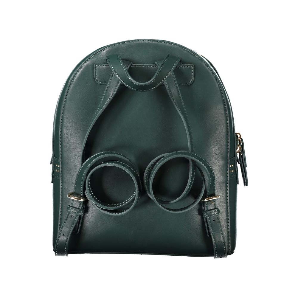 Mario Valentino Verde Polyurethane Women's Backpack | Regal Royce