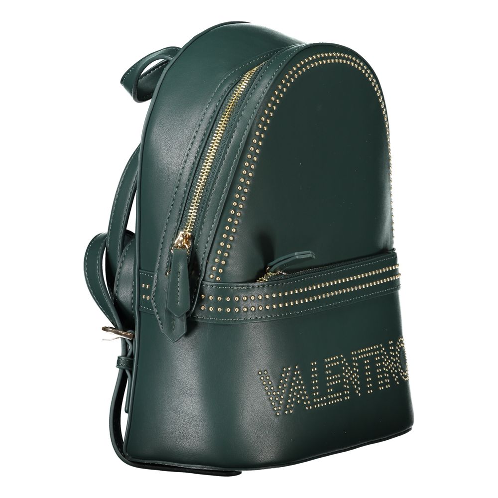 Mario Valentino Verde Polyurethane Women's Backpack | Regal Royce