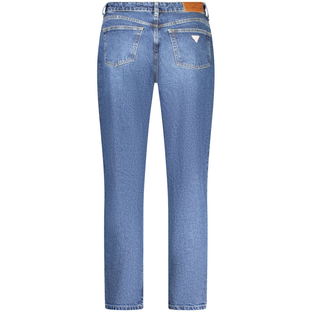 Guess Jeans Blu Cotton Women Jeans | Regal Royce