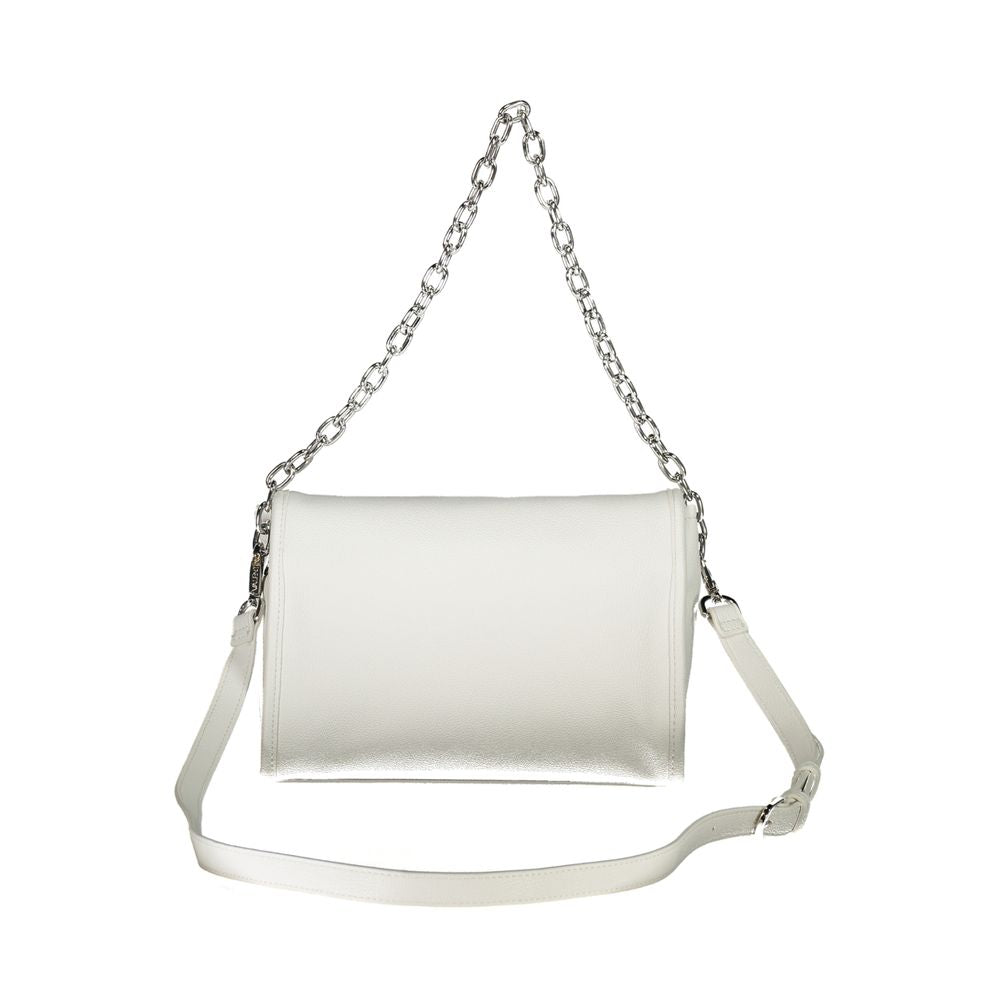 Mario Valentino Bianco Poliuretano Women Handbag | Regal Royce