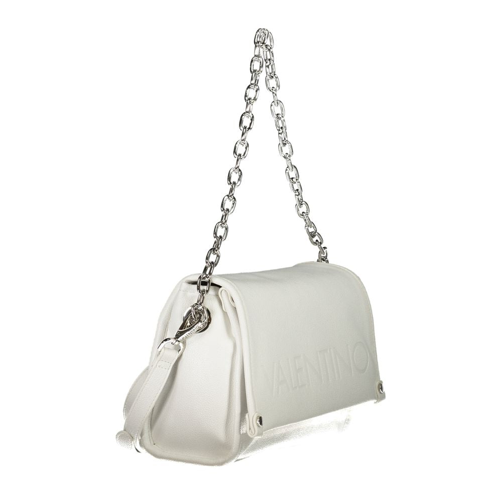 Mario Valentino Bianco Poliuretano Women Handbag | Regal Royce