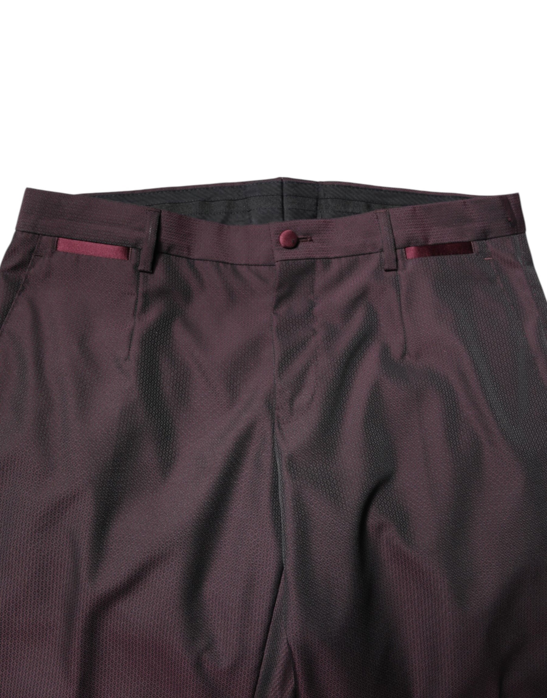 Dolce & Gabbana Maroon Single Breasted Formal 2 Piece Suit | Regal Royce