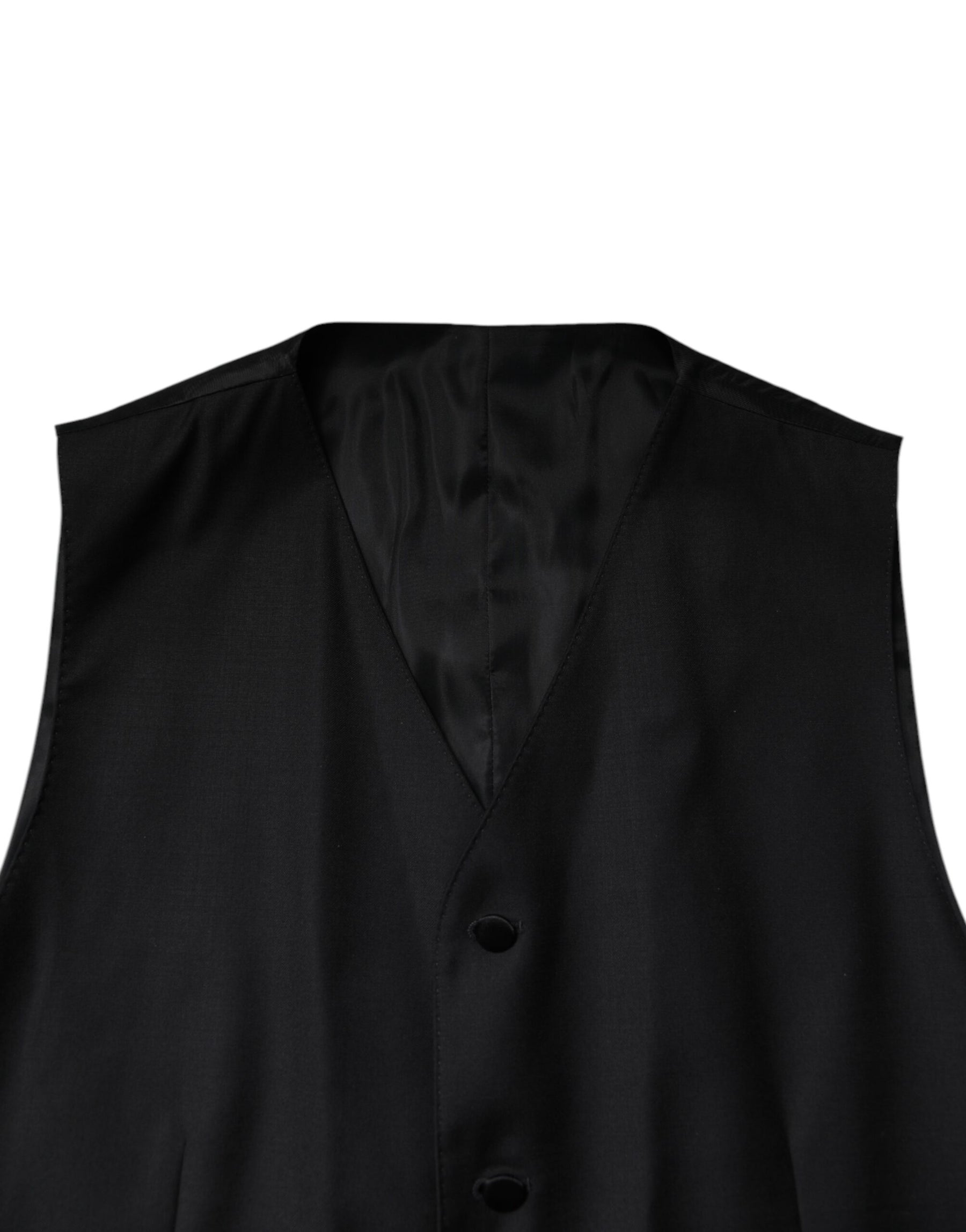 Dolce & Gabbana Black Double Breasted Formal 3 Piece Suit | Regal Royce