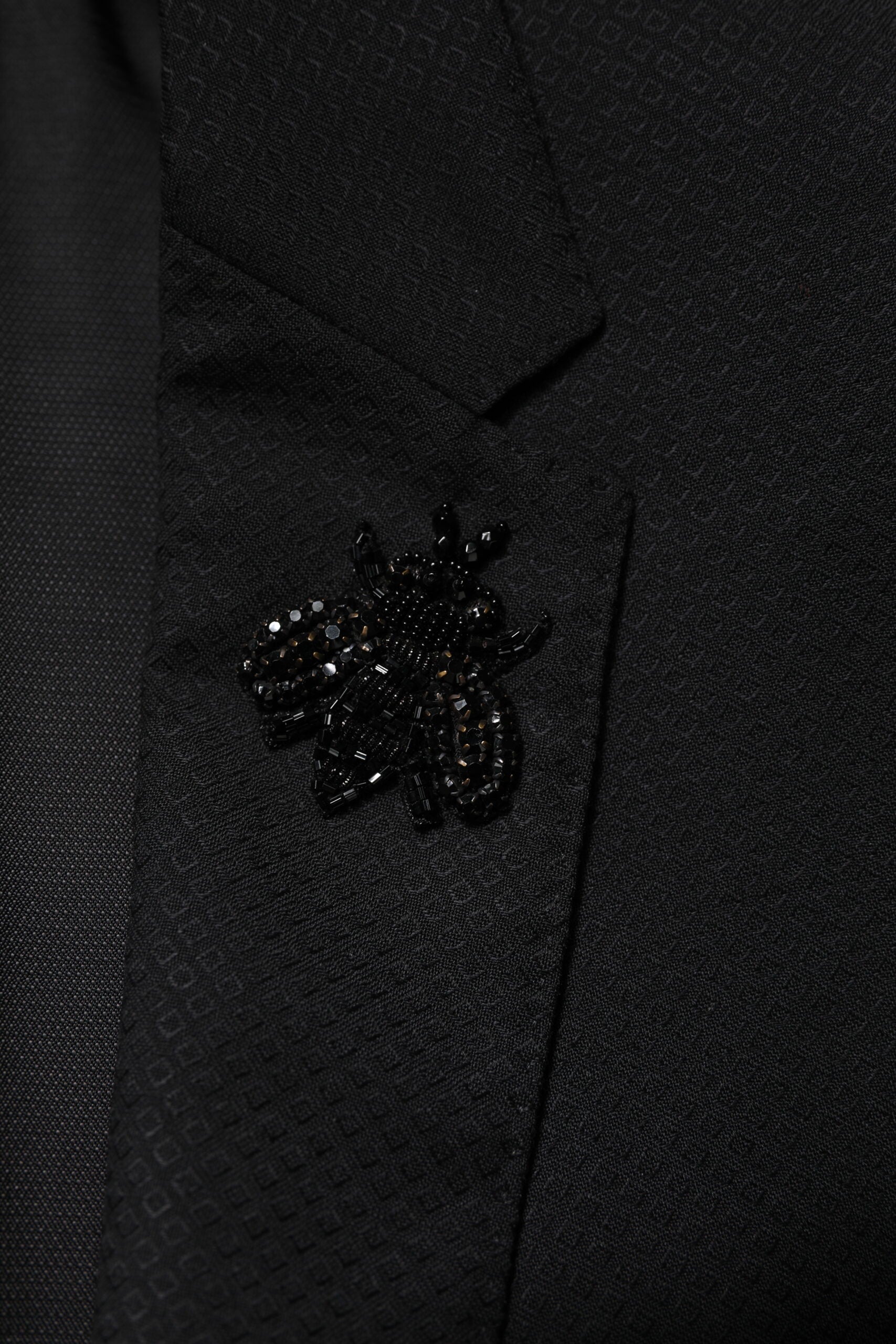 Dolce & Gabbana Black Wool Single Breasted 2 Piece Suit | Regal Royce
