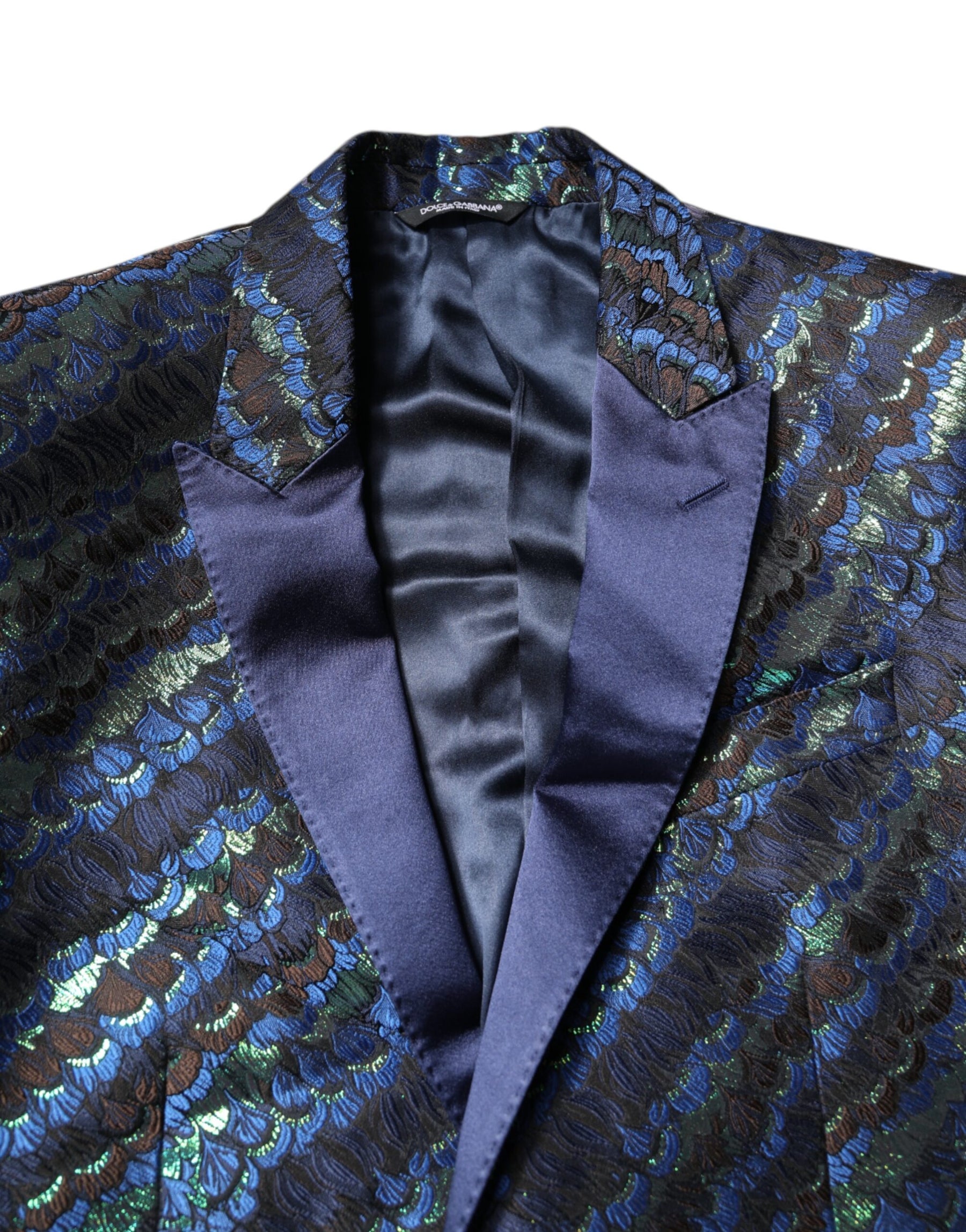 Dolce & Gabbana Multicolor Polyester Jacquard 2 Piece Suit | Regal Royce