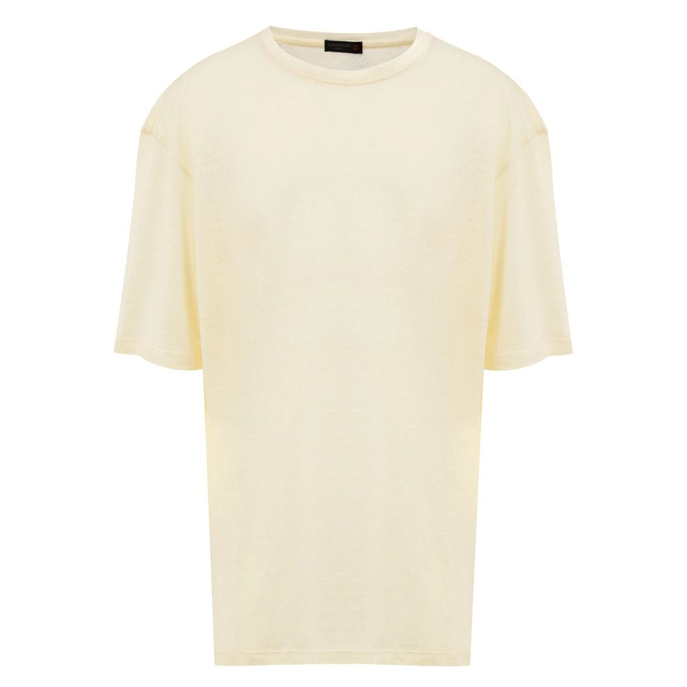 Corneliani Yellow Linen T-Shirt | Regal Royce