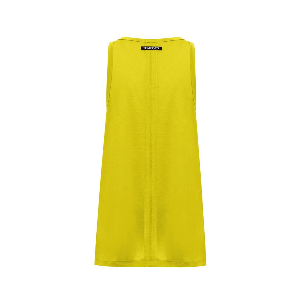 Tom Ford Yellow Silk Tank Top | Regal Royce