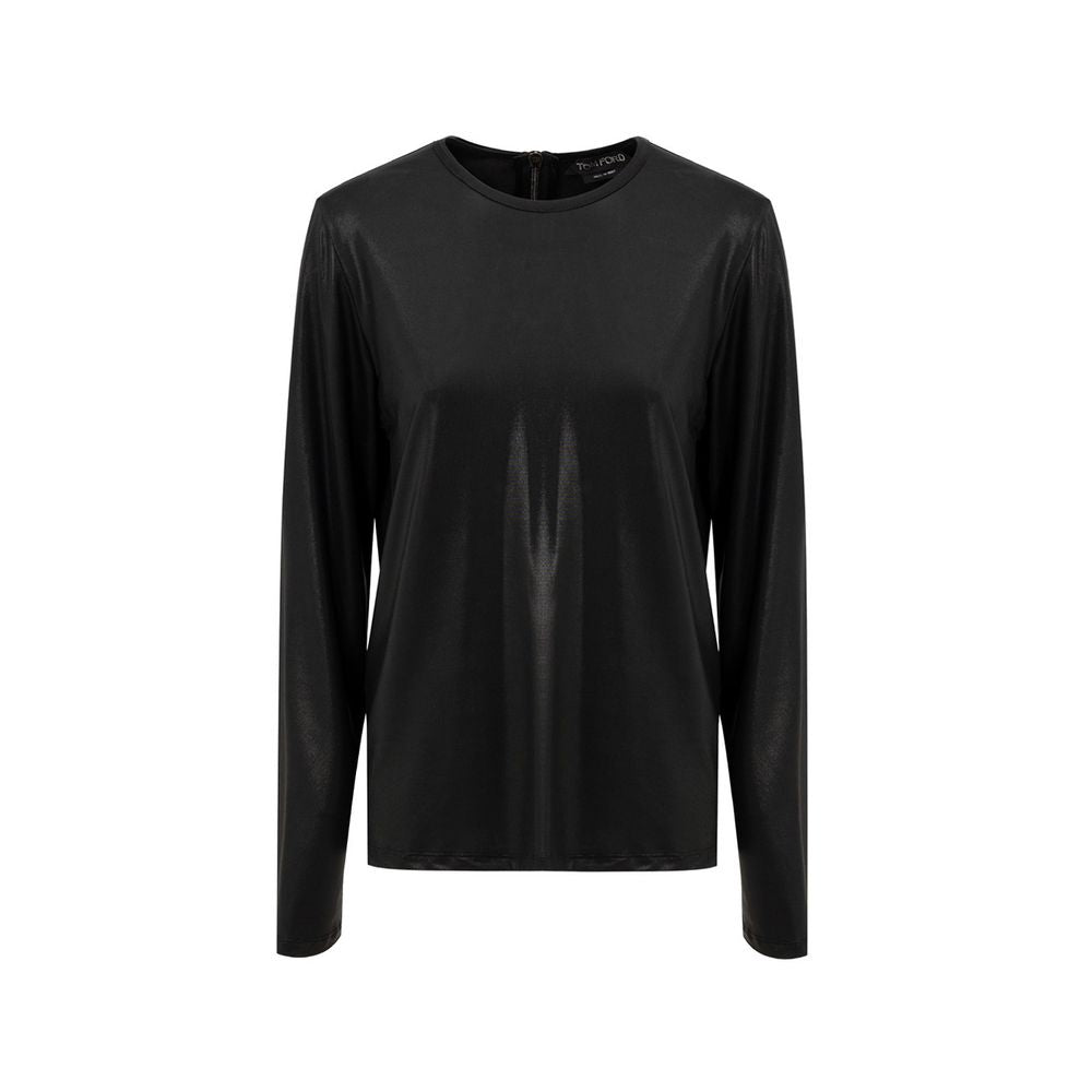 Tom Ford Black Viscose Long Sleeve | Regal Royce