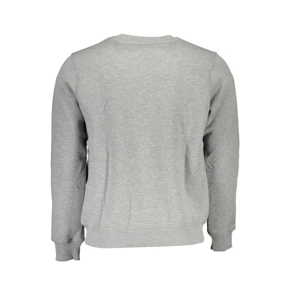North Sails Gray Cotton Men Sweater | Regal Royce