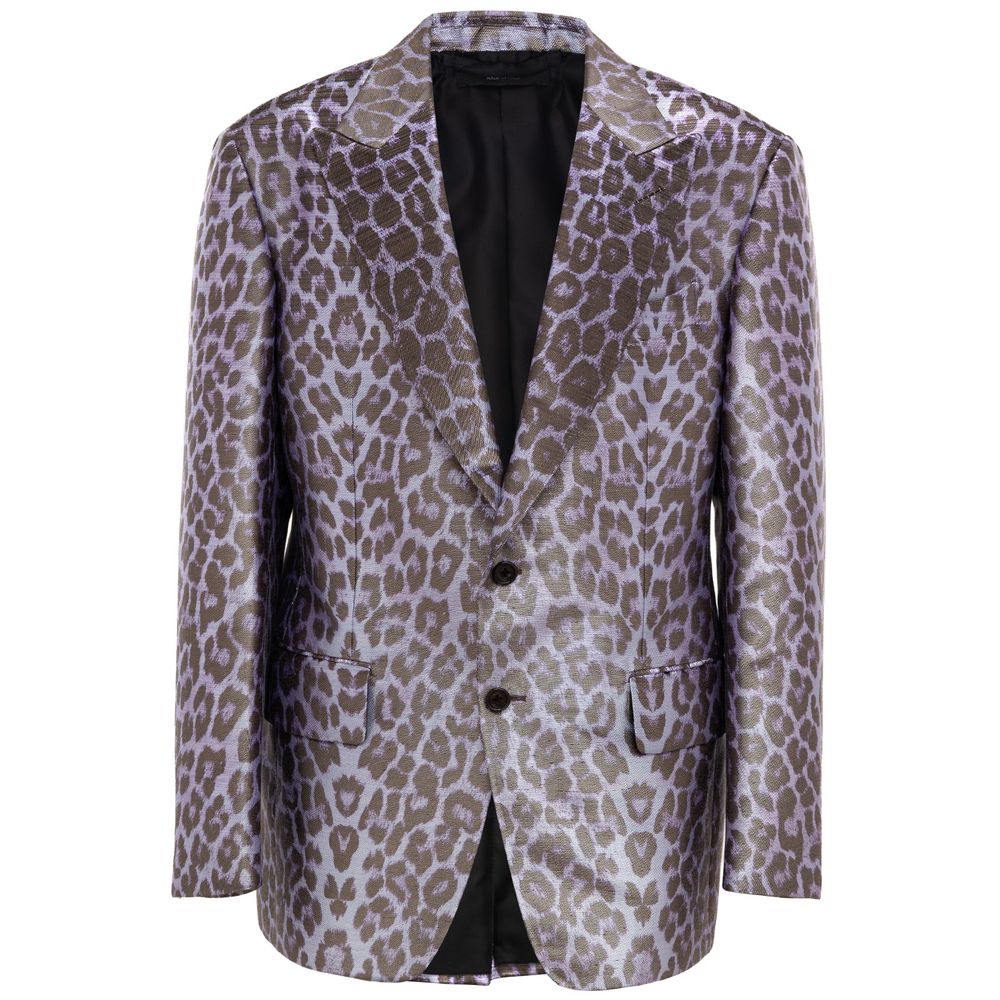 Tom Ford Purple Viscose Blazer | Regal Royce