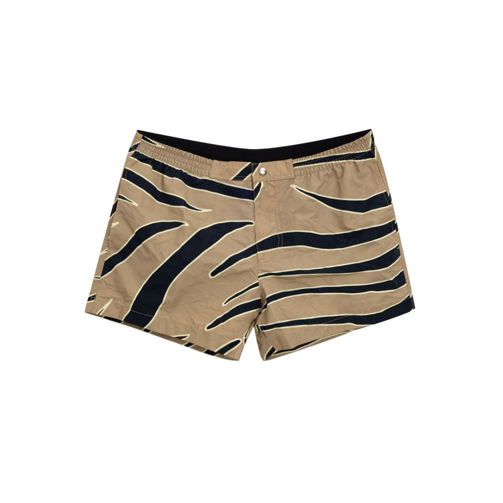 Bottega Veneta Beige Polyamide Swim Shorts | Regal Royce