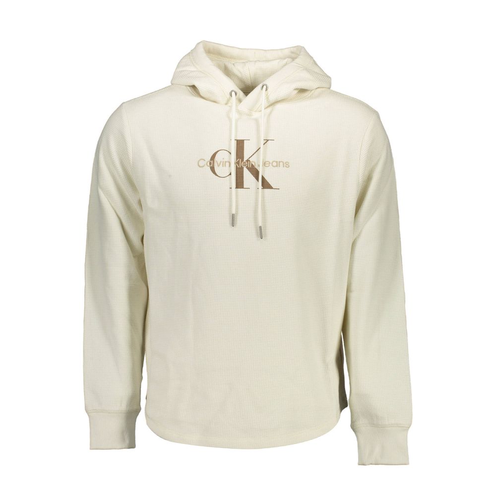 Calvin Klein White Cotton Men Sweater | Regal Royce