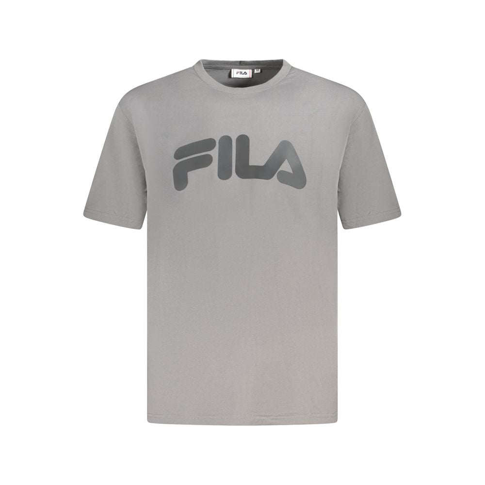 Fila Grigio Cotton Men's T-Shirt | Regal Royce