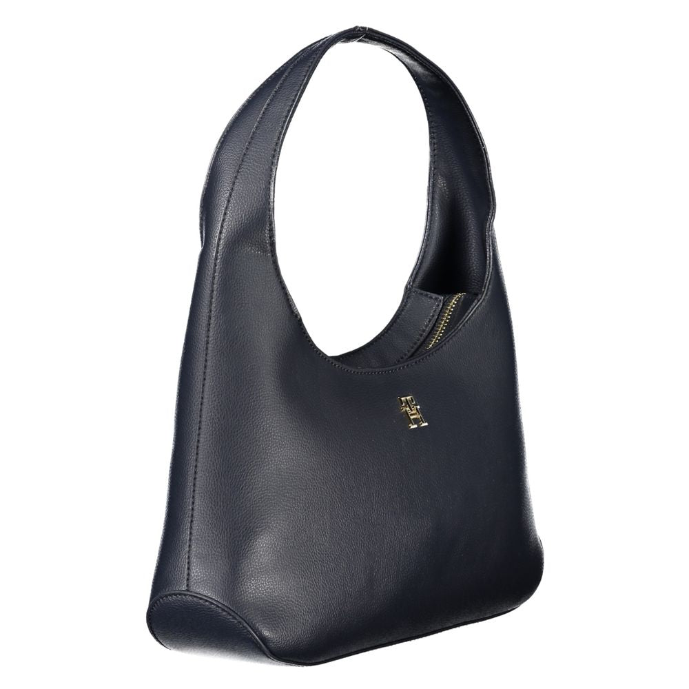Tommy Hilfiger Blu Polyurethane Women Handbag | Regal Royce