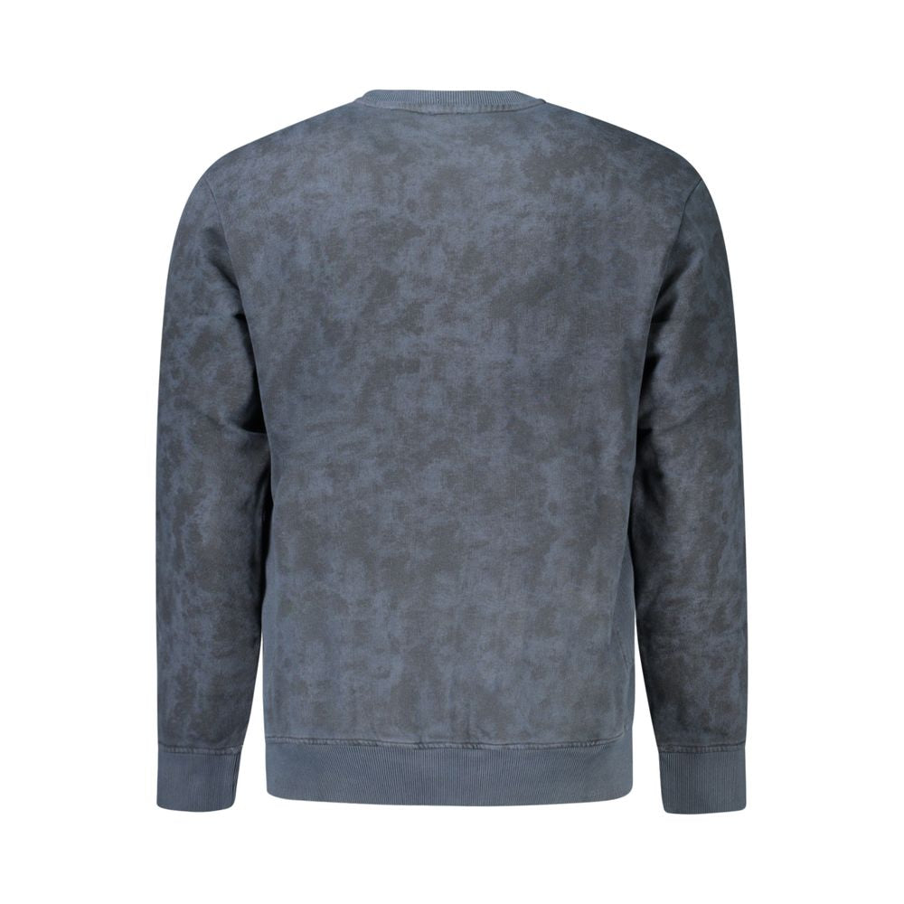 Hugo Boss Blue Cotton Men Sweatshirt | Regal Royce