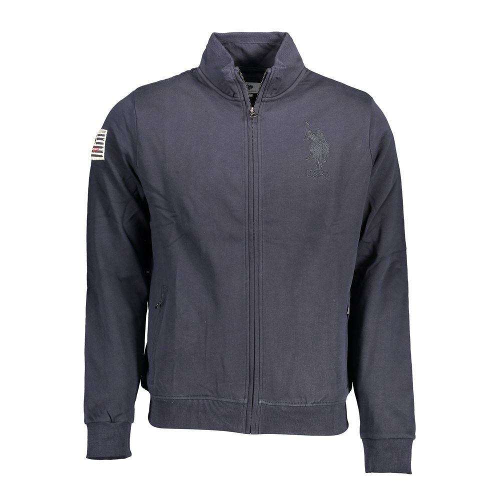 U.S. POLO ASSN. Blue Cotton Men Sweatshirt | Regal Royce