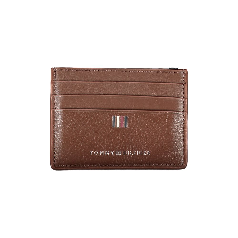 Tommy Hilfiger Marrone Leather Men Wallet | Regal Royce