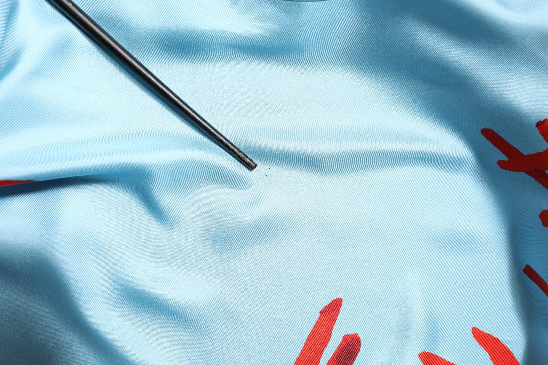 Dolce & Gabbana Blue Red Coral Print Wrap Robe Coat Jacket | Regal Royce