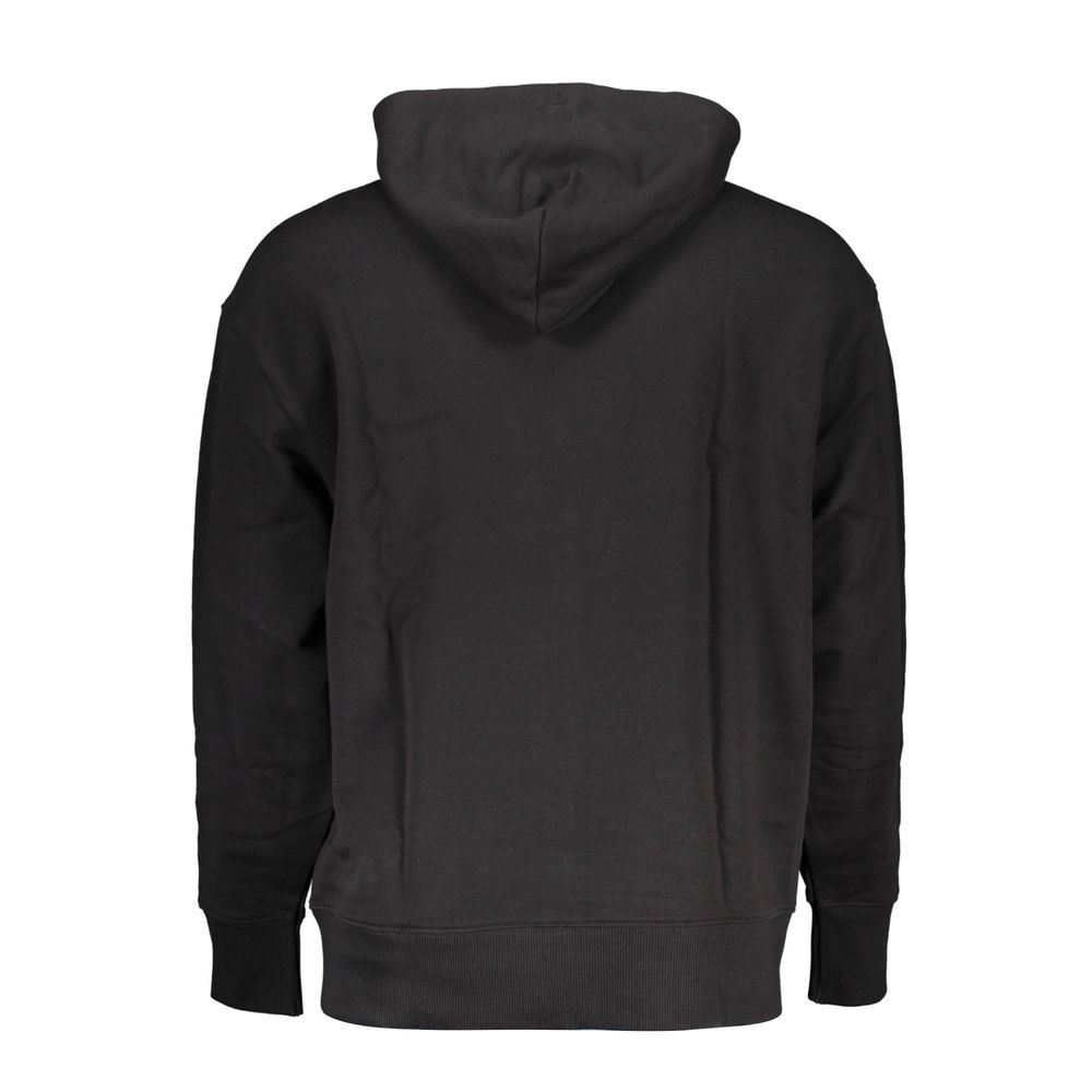 Tommy Hilfiger Black Cotton Men's Hoodie | Regal Royce