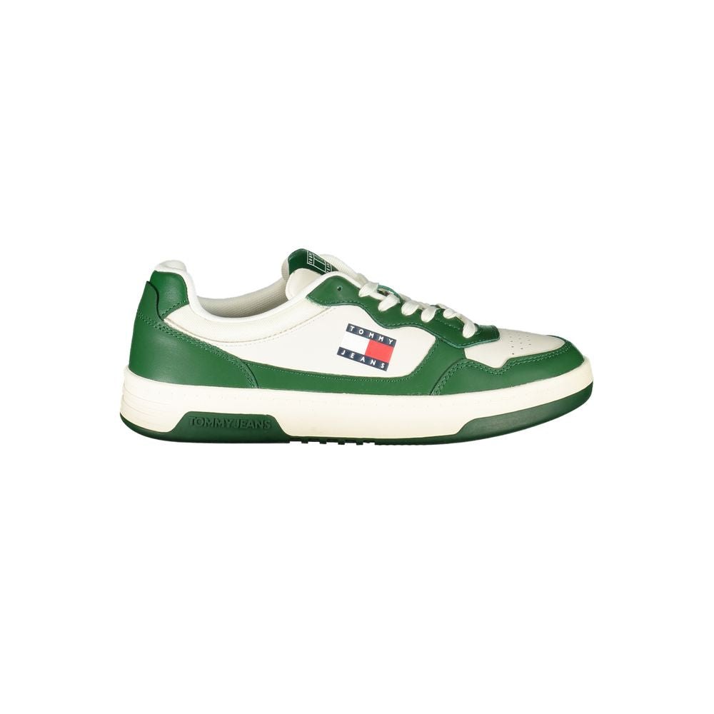 Tommy Hilfiger White Polyurethane Men Sneaker | Regal Royce