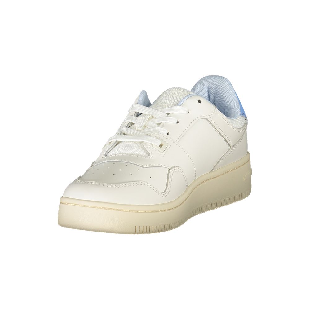 Tommy Hilfiger White Leather Women Sneaker | Regal Royce