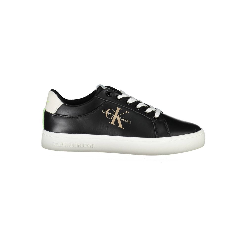 Calvin Klein Nero Polyester Women Sneaker | Regal Royce