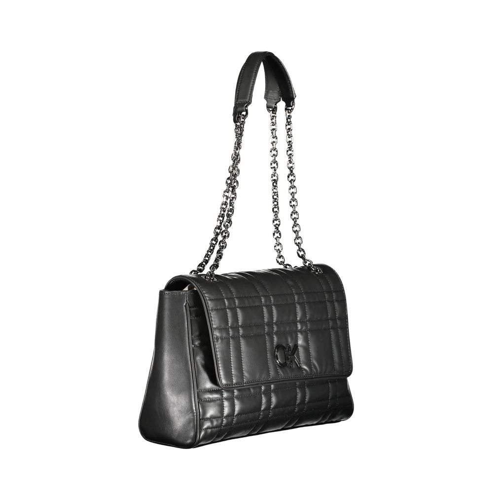 Calvin Klein Nero Polyester Womens Handbag | Regal Royce