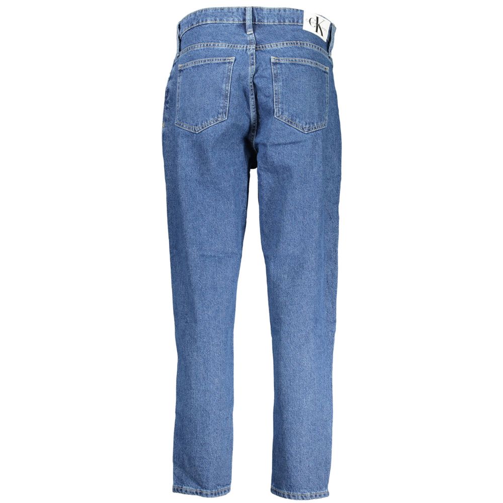 Calvin Klein Blue Cotton Women Jeans | Regal Royce