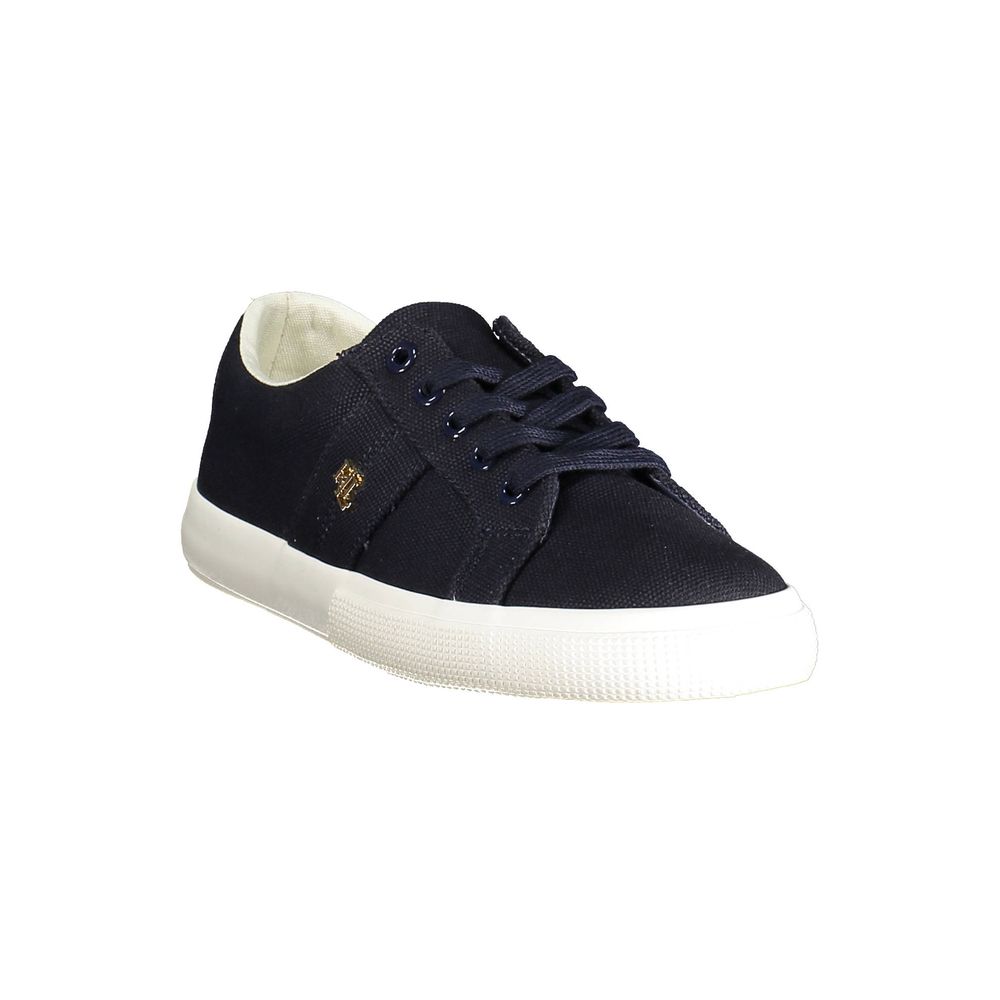 Ralph Lauren Blue Polyester Women Sneaker | Regal Royce