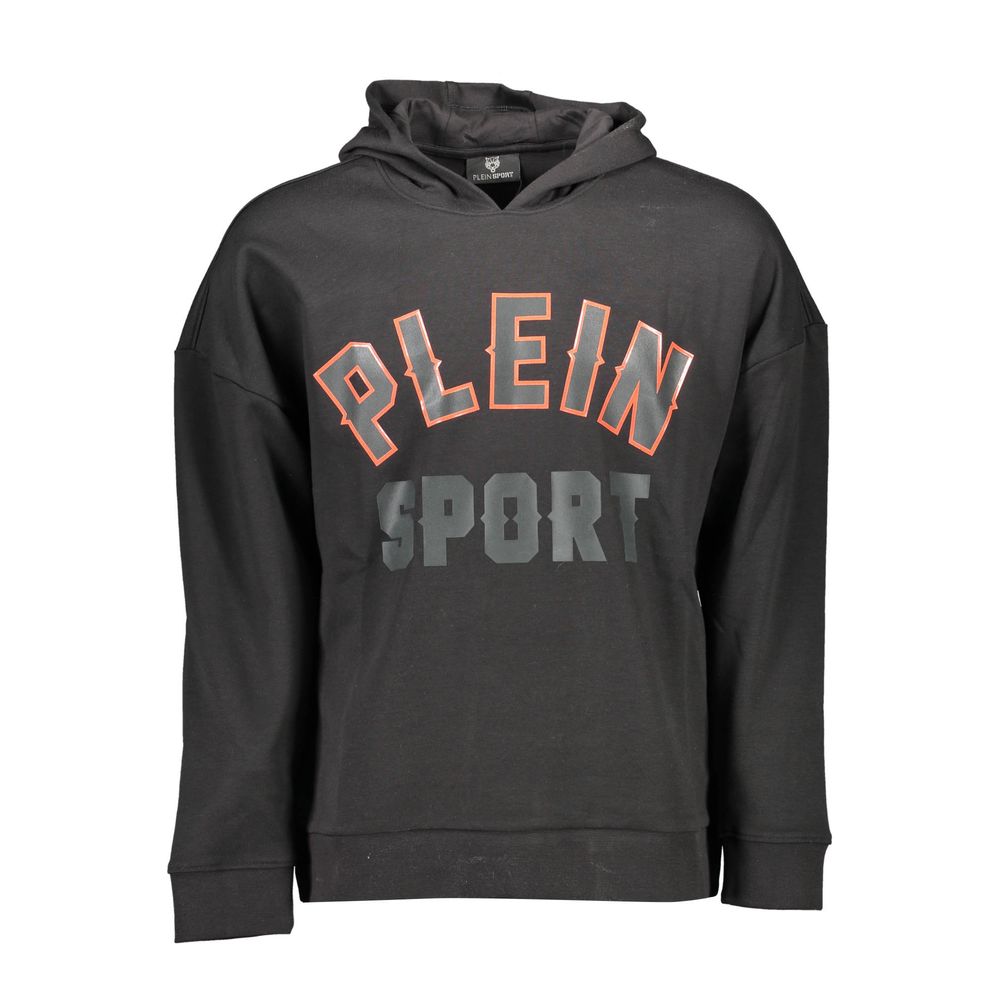 Plein Sport Black Cotton Men's Sweatshirt | Regal Royce