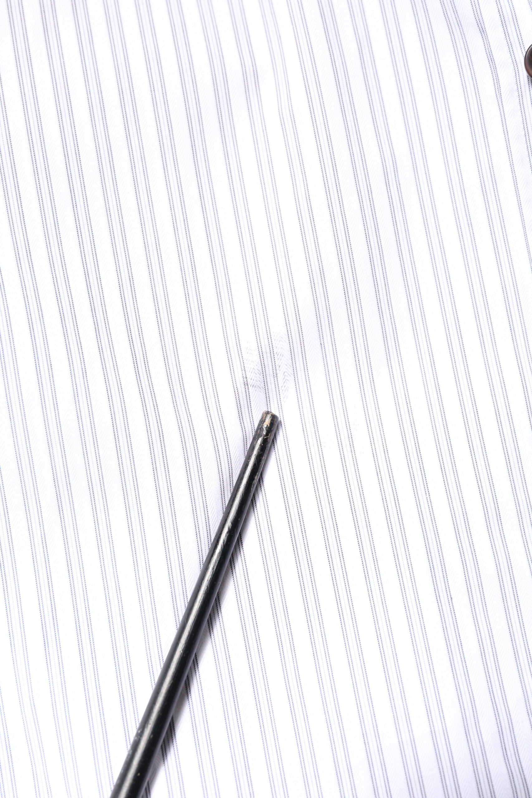 Dolce & Gabbana White Striped Cotton MARTINI Men Dress Shirt | Regal Royce