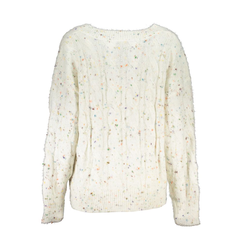Desigual White Acrylic Women Sweater | Regal Royce