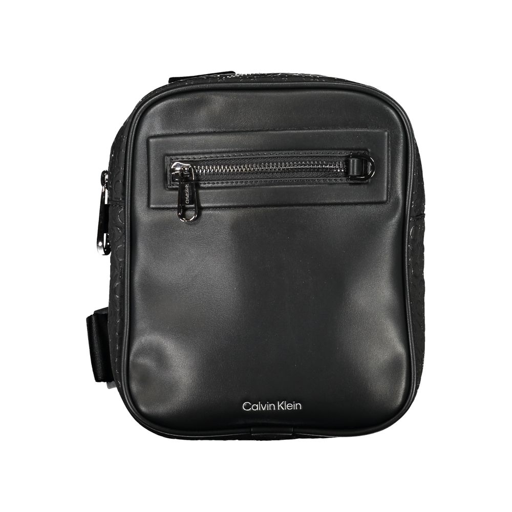 Calvin Klein Black Polyester Men Shoulder Bag | Regal Royce