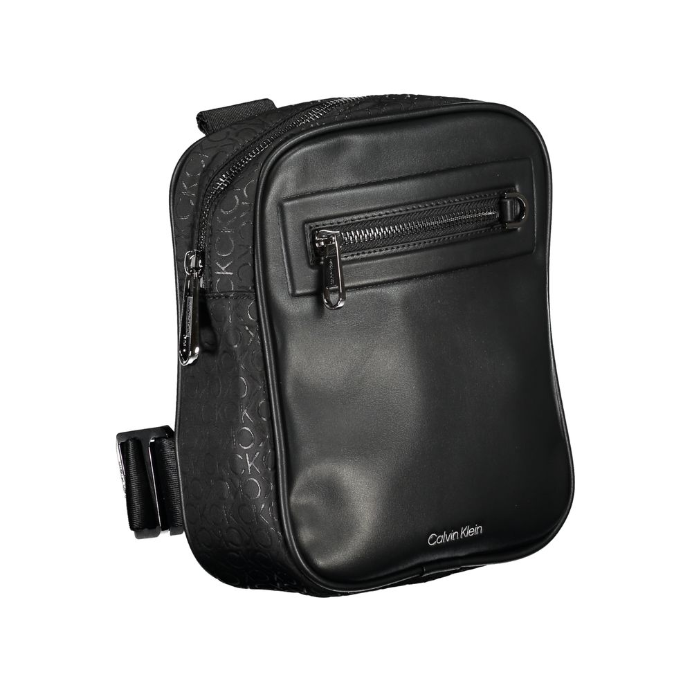 Calvin Klein Black Polyester Men Shoulder Bag | Regal Royce